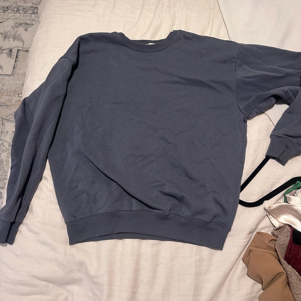 Tilly's Men's Charcoal Crewneck Sweater